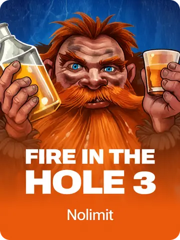 Fire in the Hole 3 tile on the Housebets slots grid