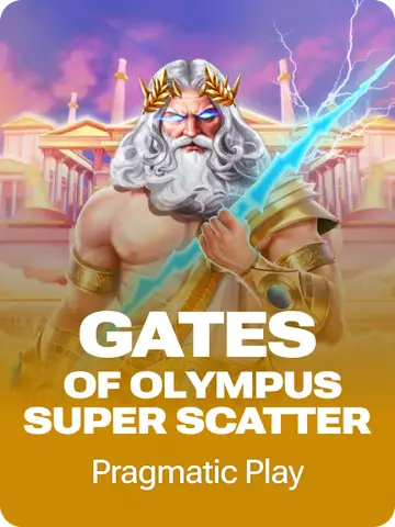 Gates of Olympus Super Scatter tile on the Housebets slots grid