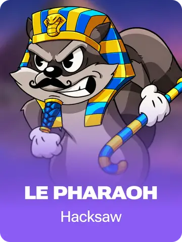 Le Pharaoh tile on the Housebets slots grid