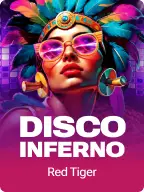 Disco Inferno tile on the Housebets slots grid