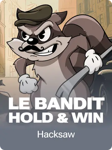 Le Bandit Hold and Win tile on the Housebets slots grid