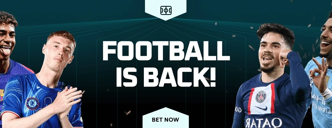 Housebets sports slide: Football is back, four club players and Bet now