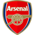 Arsenal crest on the Housebets Premier League card